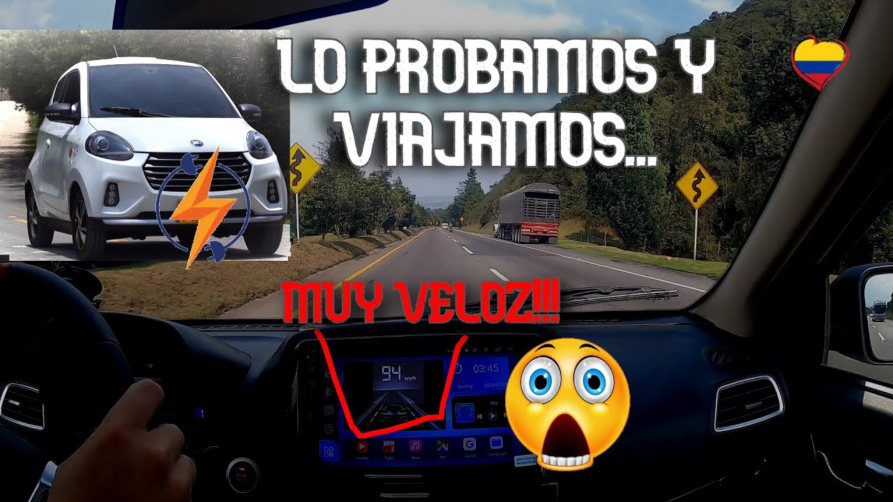 Viajamos en un mini eléctrico; Zhidao D2s de #auteco me sorprendió su velocidad y su confort #colomb