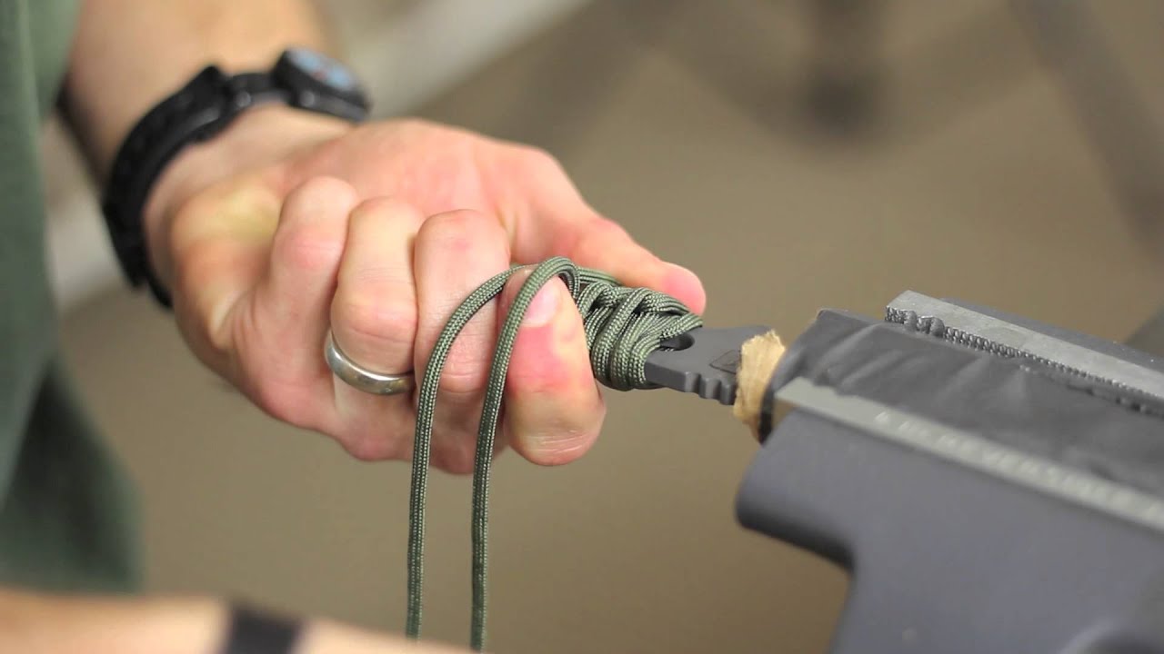 Knot of the Week - Strider Knives - TAD Gear DUK Paracord Wrapping