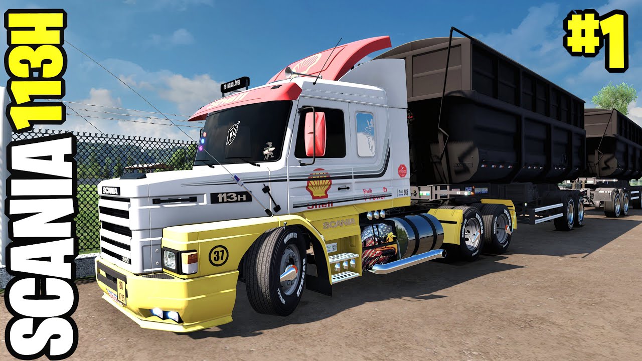 ETS2 | Carga Extrema: 56t de Areia pelas estradas do Eldorado PRO