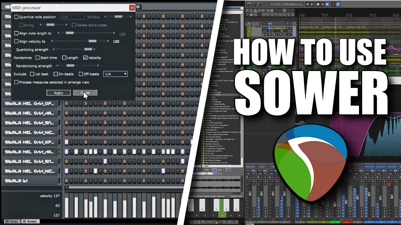 How to Use Sower in Reaper