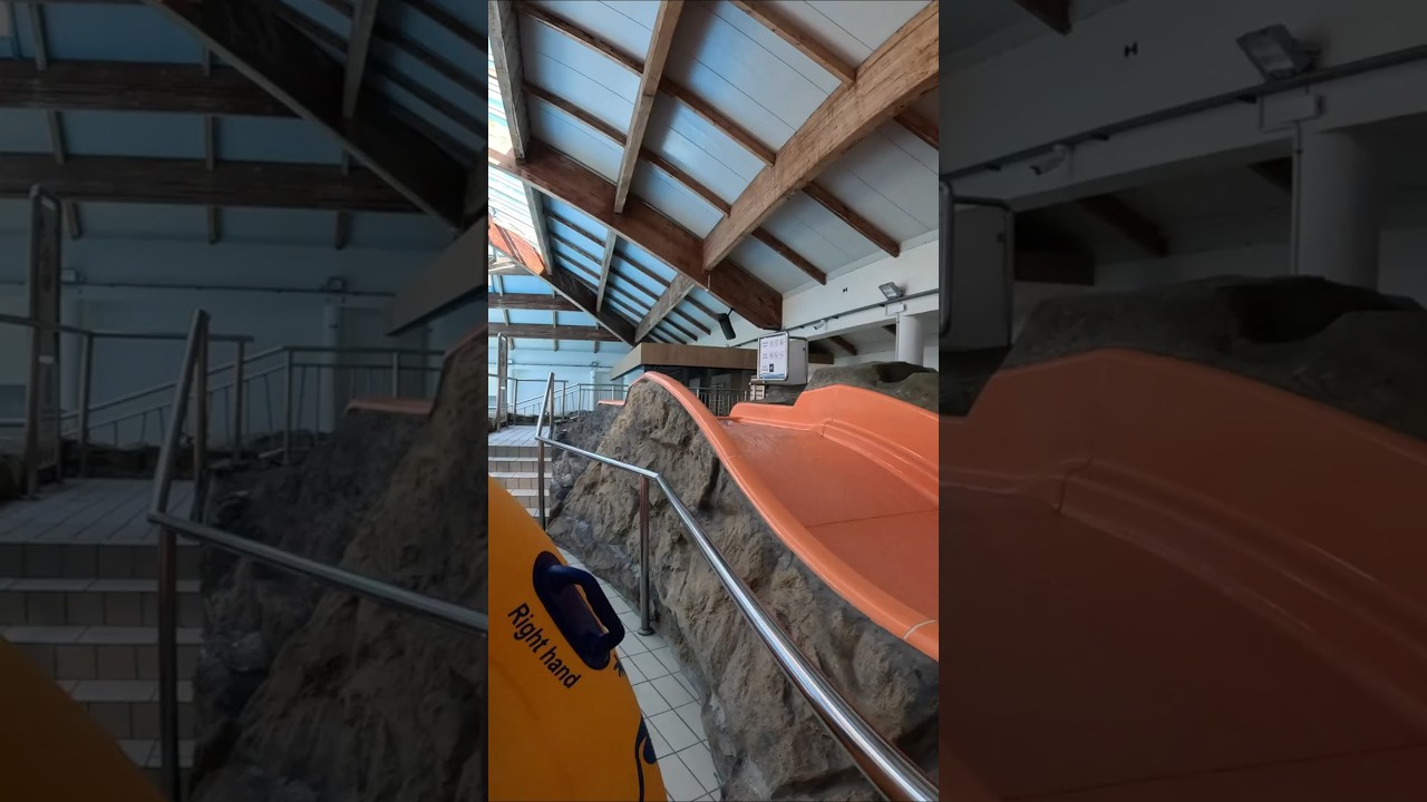 Tire Water Slide Aquapark FALA Poland #waterslide #watertube #tobogan