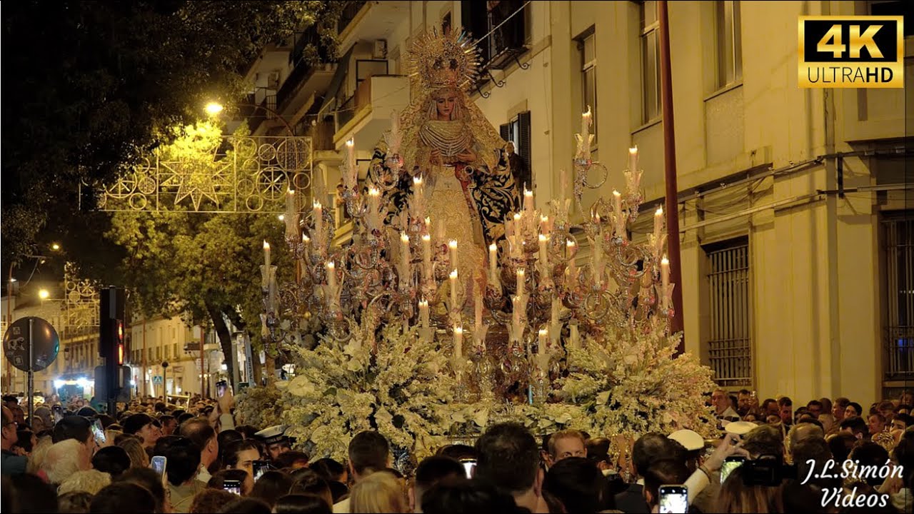 (4K) Procesión Triunfal Esperanza de Triana -75 Aniversario Dogma Asuncionista 2025
