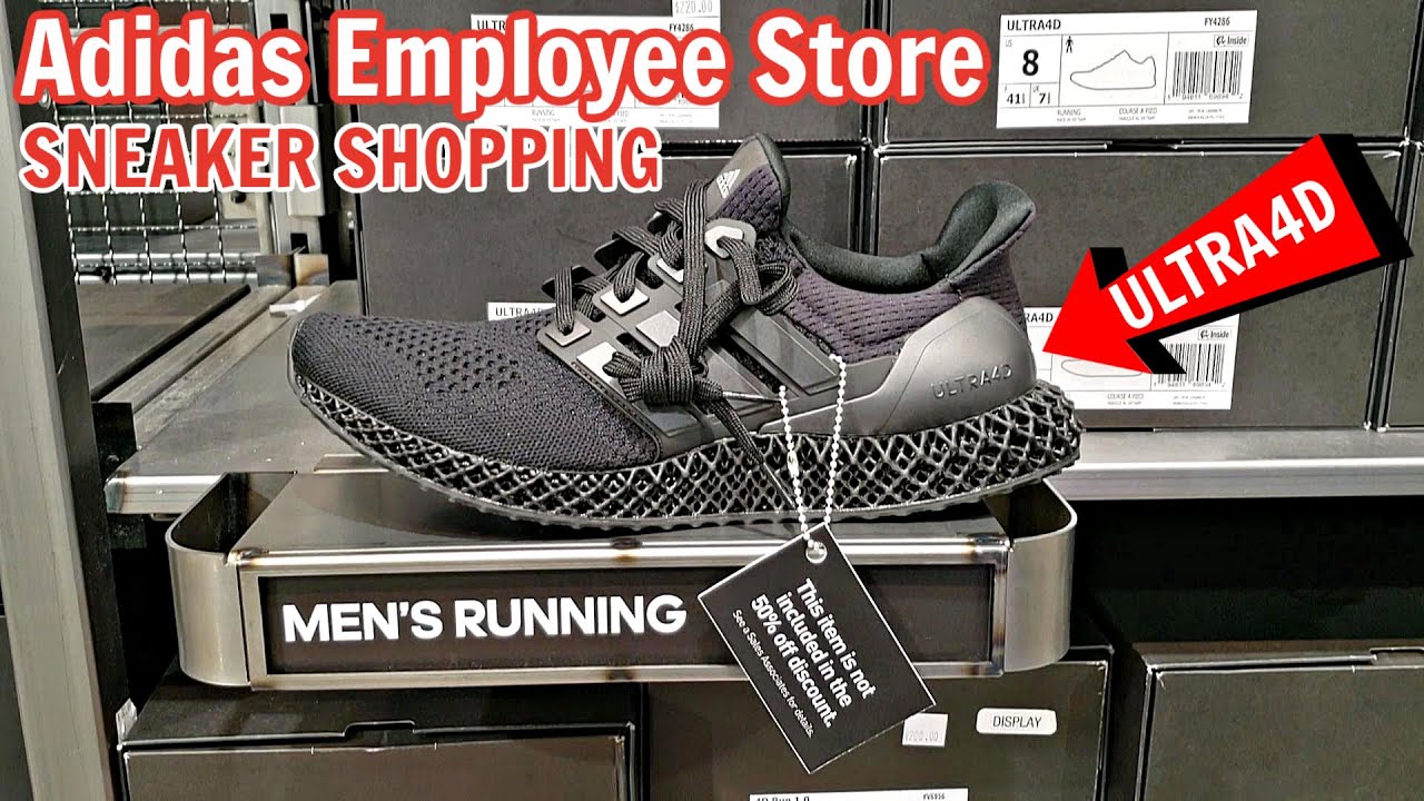 ULTRA4D at Adidas Employee Store | SNEAKER SHOPPING