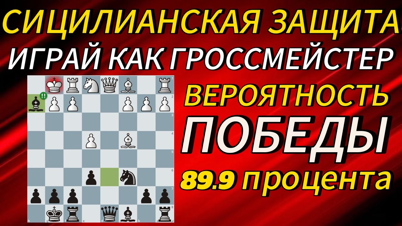 СИЦИЛИАНСКАЯ ЗАЩИТА ЗА ЧЕРНЫХ / ДЕБЮТЫ ЗА 10 МИНУТ: ЛОВУШКИ И ИДЕИ