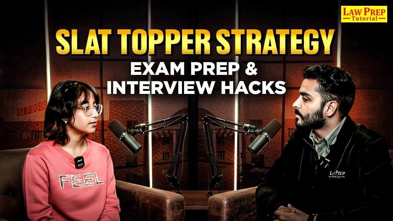 SLAT 2026 Topper Strategy: How to Crack SLAT PI? 🎤 Interview with Symbiosis Student