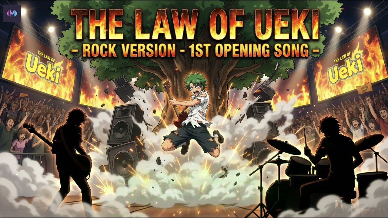 The Law of Ueki OP 1 – Falco | AI Rock Cover（植木の法則 OP1）