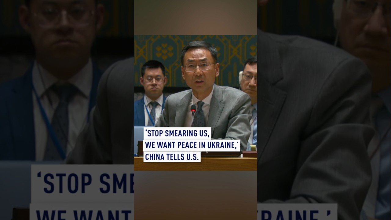 &lsquo;Stop smearing us, we want peace in Ukraine,&rsquo; China tells U.S.