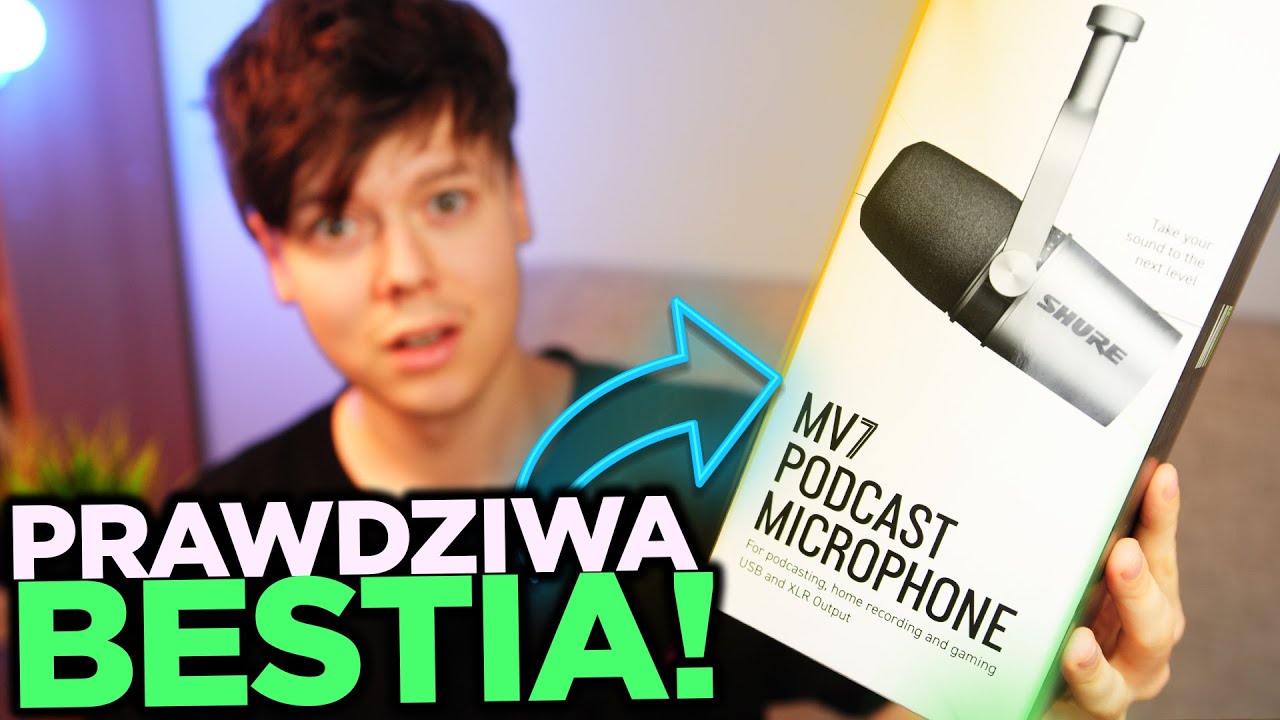 TO NAJLEPSZY MIKROFON dla STREAMERA i GRACZA? (konkurs) 🥰 - SHURE MV7 | Test i Recenzja