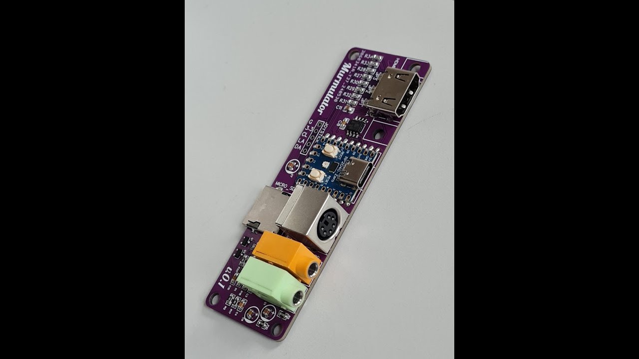 Мурмулятор на RP2040-ZERO. Нюансы и тесты.