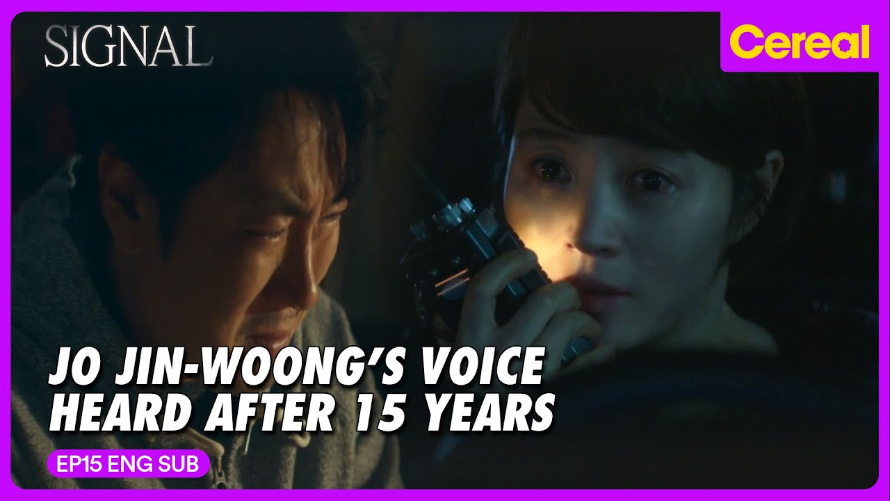 [#Signal] Jin-woong sheds tears as he expresses his remorse towards Lee Je-hoon