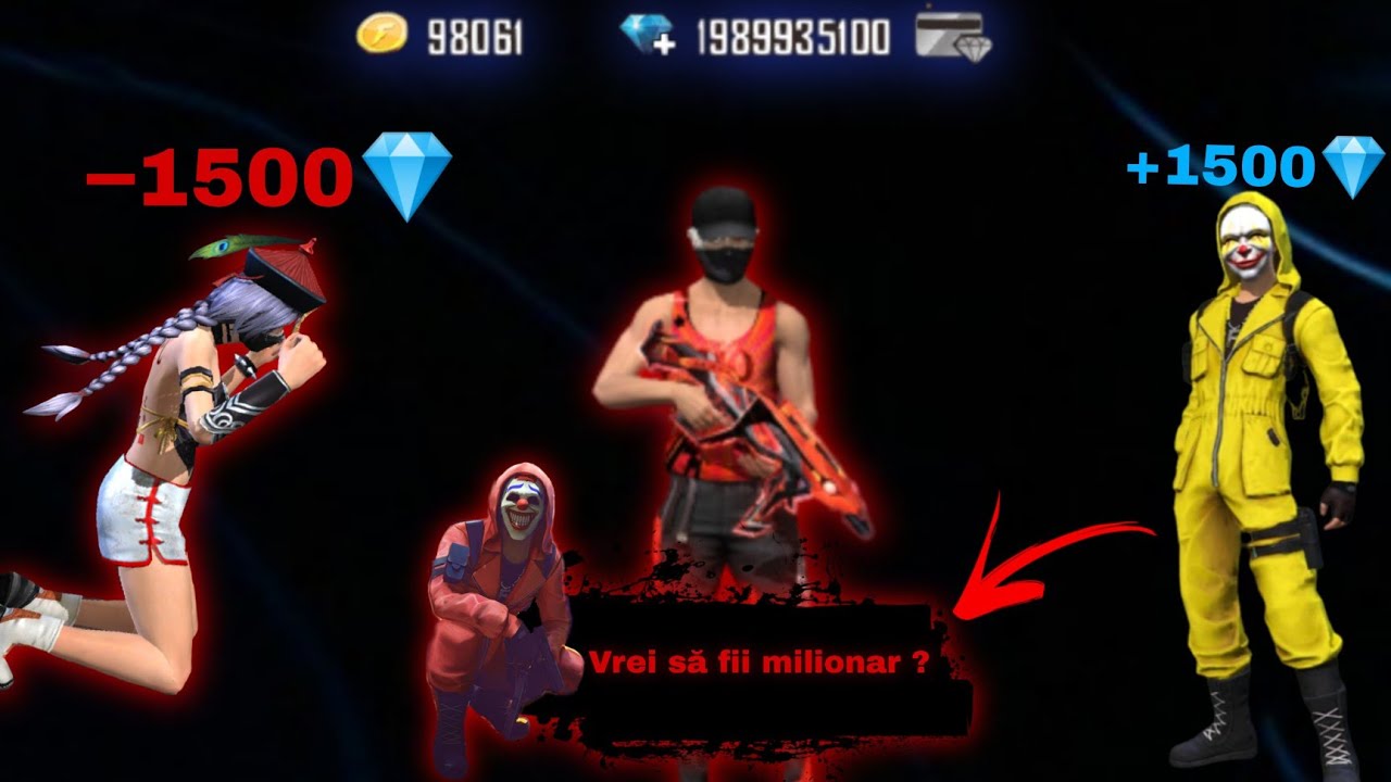 Vrei sa fii milionar în diamante 💎 ? 😂