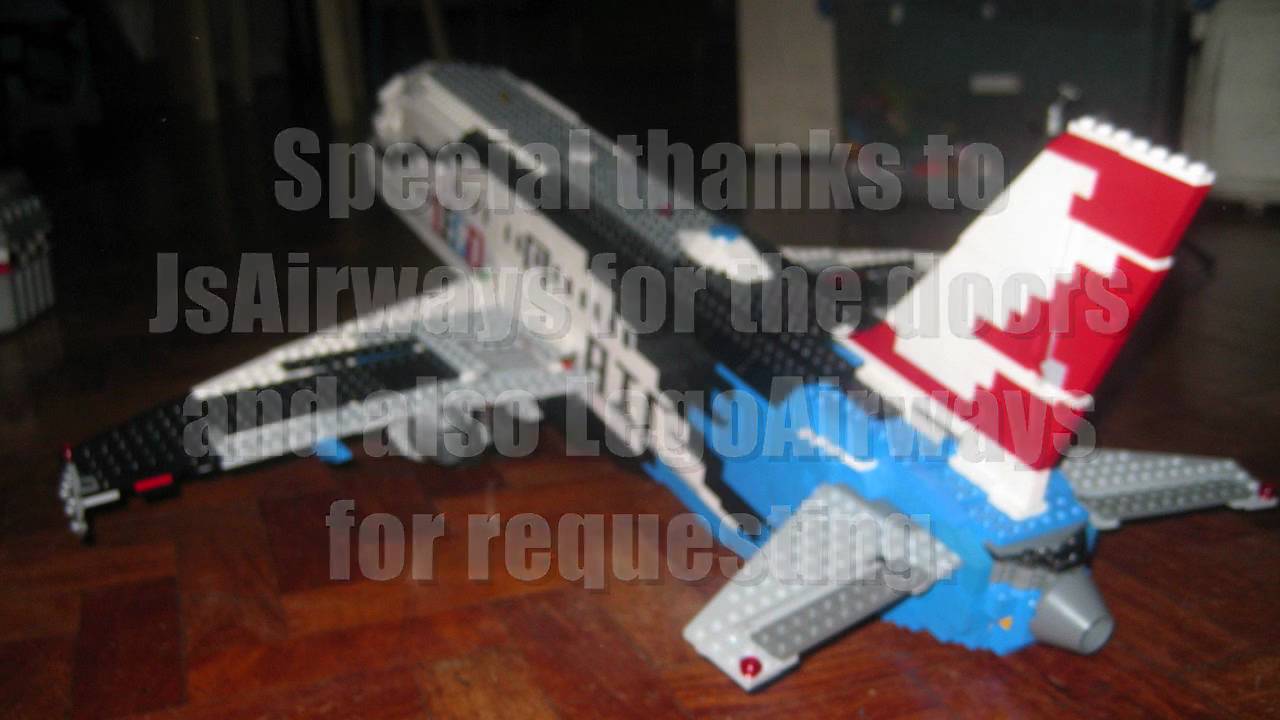 LEGO Airbus A320-200 MOC