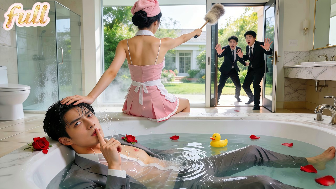 CEO Hunted By Assassin! But Poor Maid Hid Him In Tub & Saved Him! Love Arrived!