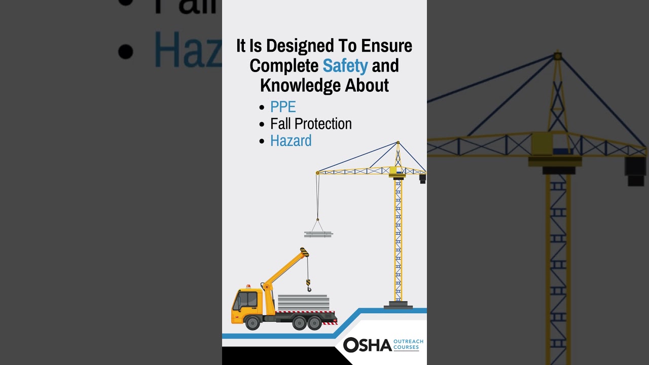 How To Get OSHA 30-Hour Construction Training | Occupational Safety #constructiontraining #osha30