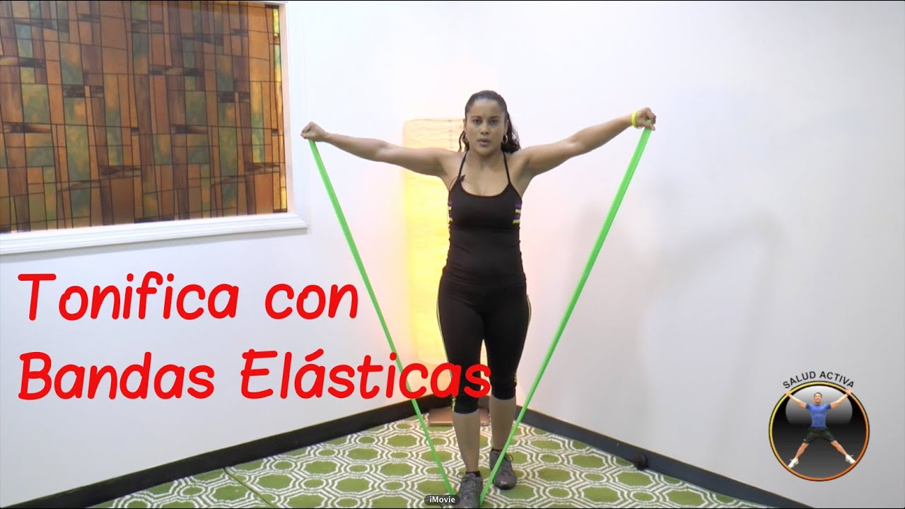 S.A.TV #148: Tonifica Brazos/Pecho/Espalda con Bandas Elásticas. www.TrainerMarcelo.com/es