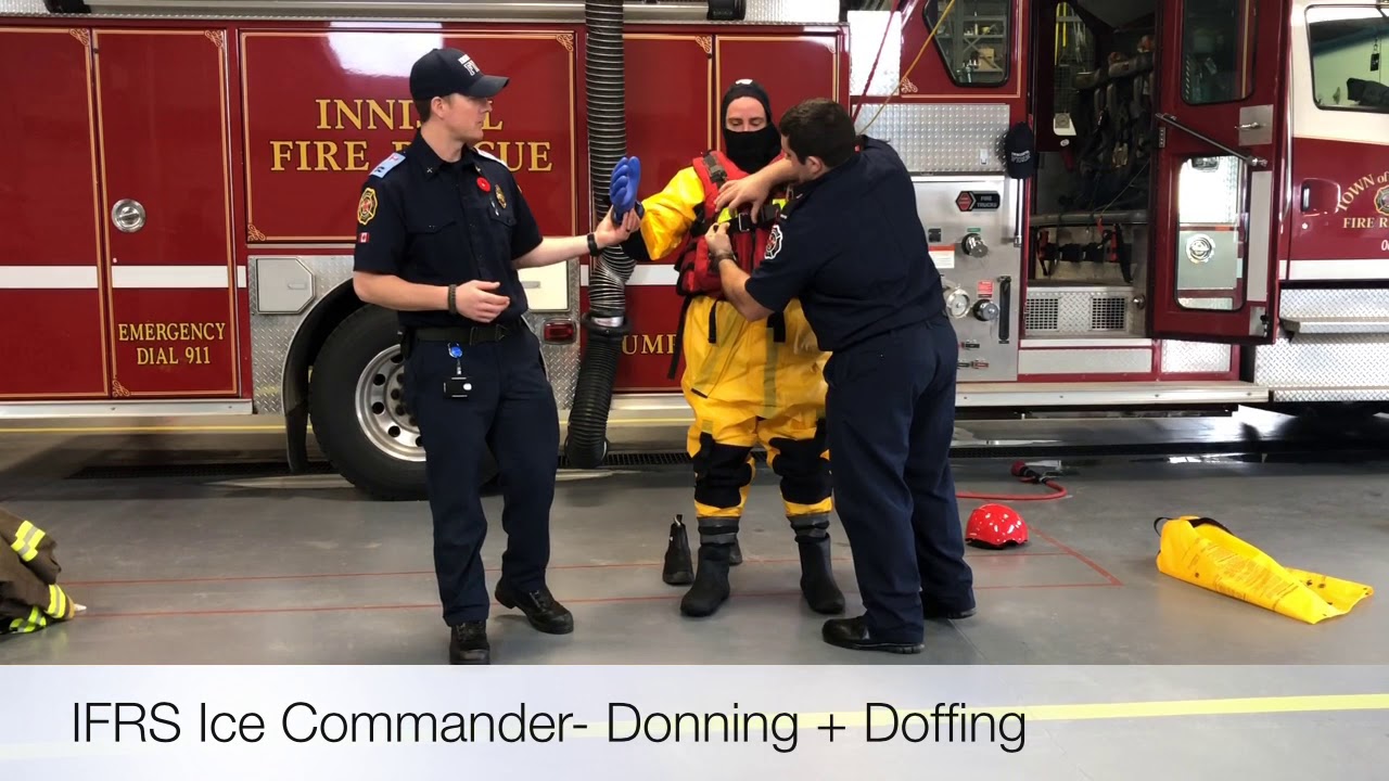 Ice commander- Donning + Doffing