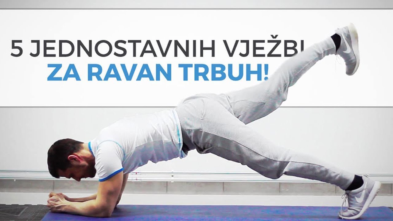 5 jednostavnih vježbi za ravan trbuh