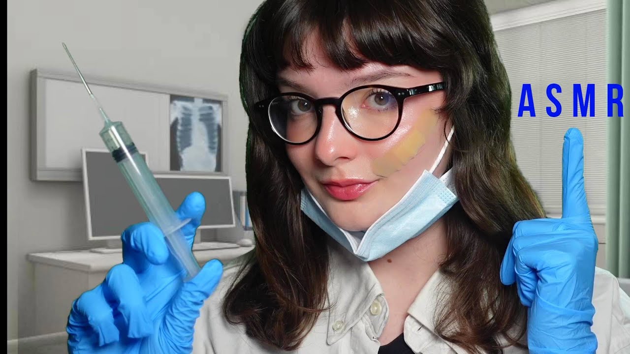 🤍Te pongo la 1r DOSIS de la VACUNA ANTI-INSOMNIO (asmr)💙