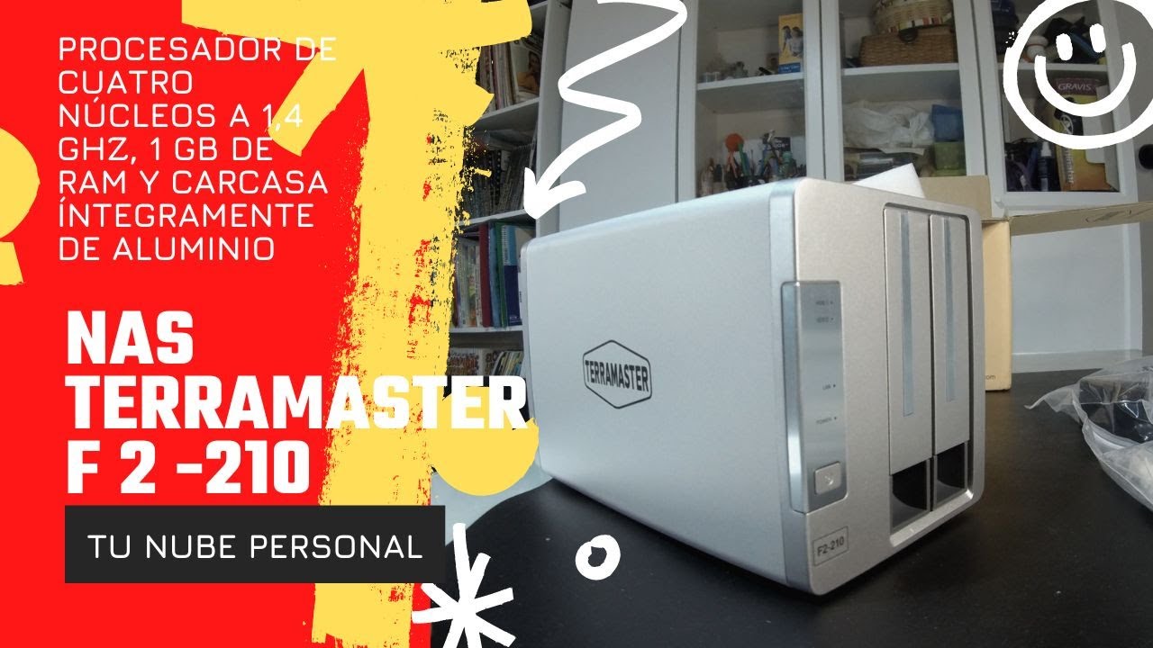 🔴Instalación  NAS TERRAMASTER F2-210 desde CERO. 