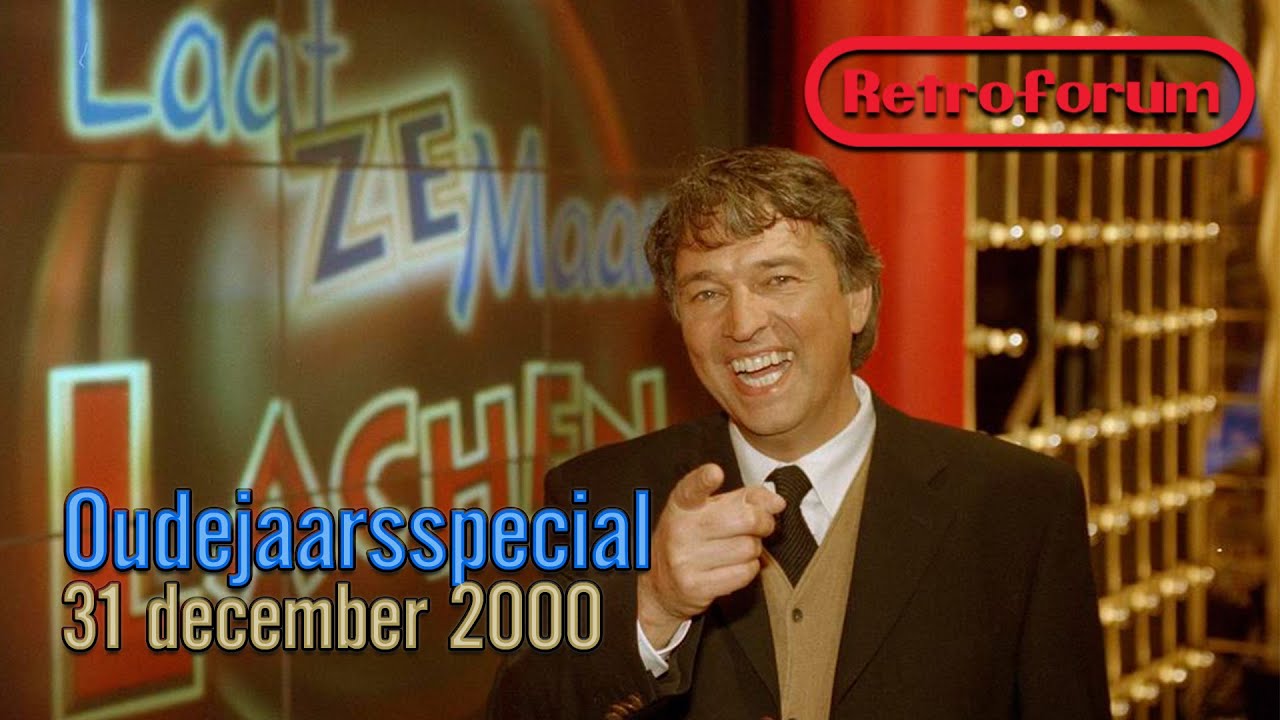Laat Ze Maar Lachen (31-12-2000) | Ron Brandsteder | Oudejaarsavond | André van Duin | RTL 4