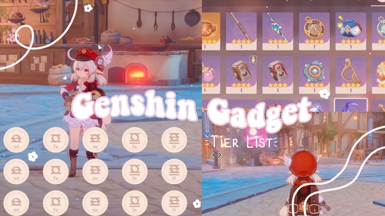 Genshin Gadget TIER LIST 🍒 | Genshin Impact