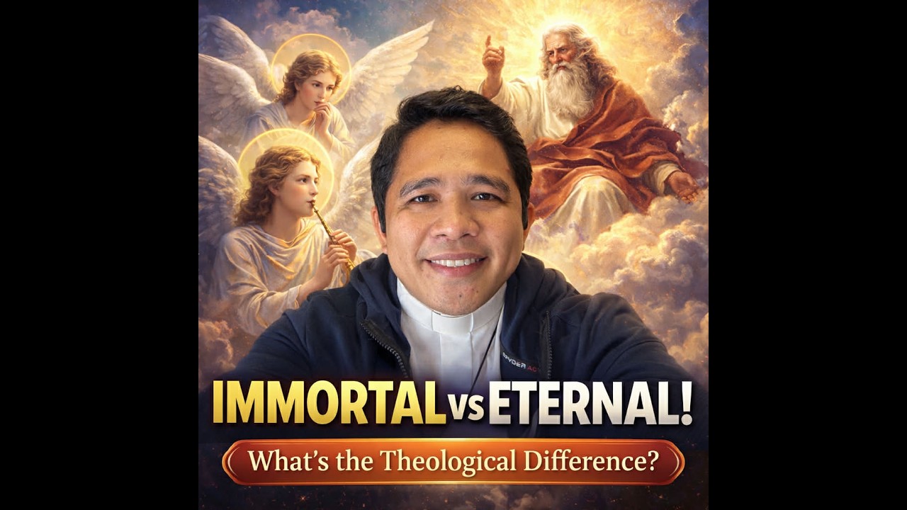 IMMORTAL VS ETERNAL! What's theTHEOLOGICAL Difference?