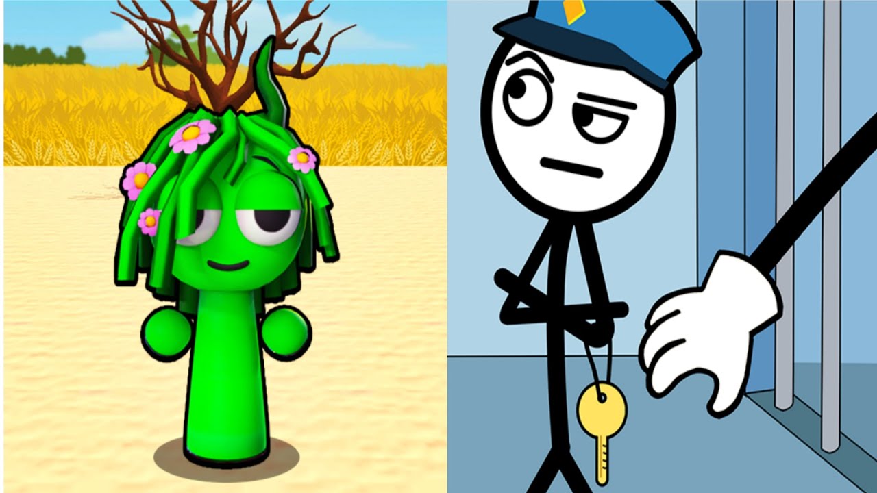 Sprunki Survival Vs Thief Puzzle 🧩 New Update All Levels Gameplay Android Ios 