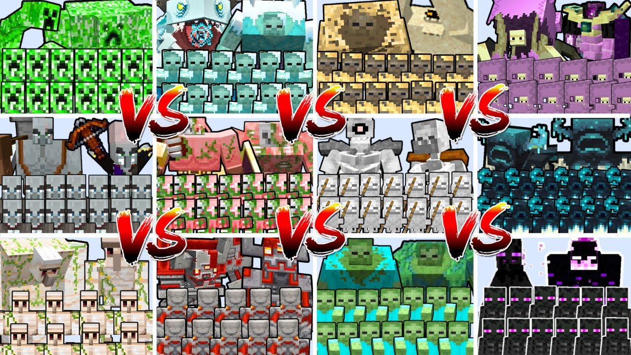 MUTANT MOB ALLIANCE TOURNAMENT | Minecraft Mob Battle 1.19.2