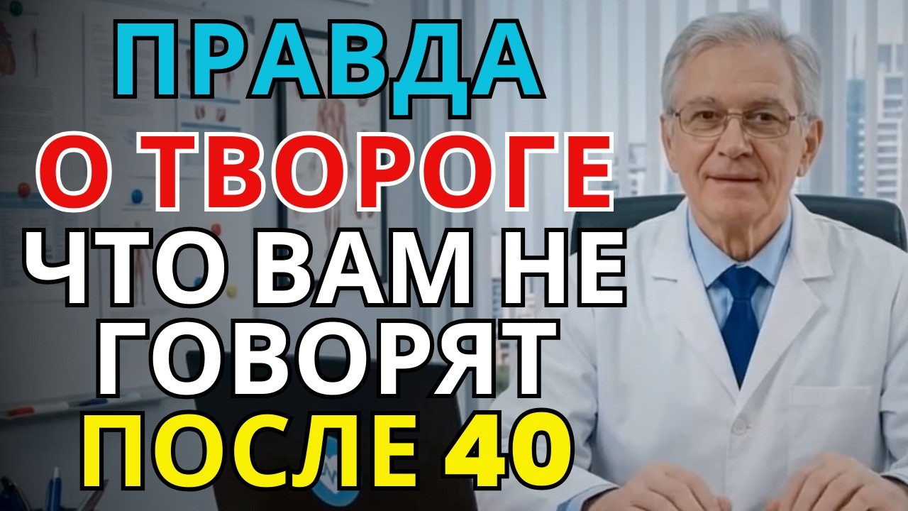 Творог после 40: польза или скрытый обман? Полный разбор без мифов | ПАМЯТЬ И МОЗГ