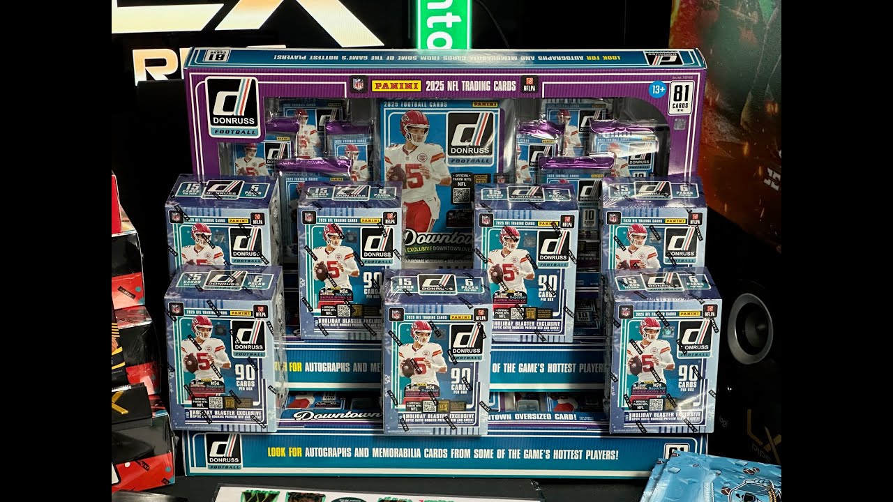 2025 Donruss Blaster/Bundle 10 Box Break (Downtown Hunting) 10/23/25