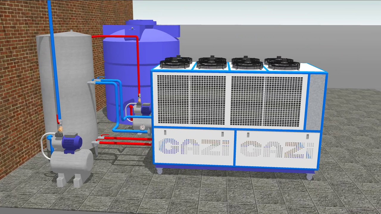 Water Cooling System for bakery industry