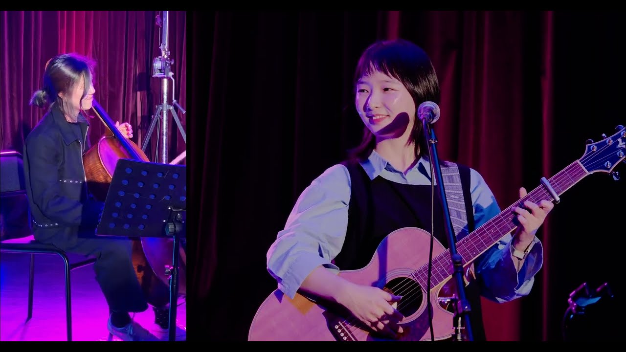 정우 - 양 w/ 빅바이올린 플레이어 @ 살롱콘서트 휴, 인천문화예술회관 221007 Jungwoo - The Lamb w/ Big Violin Player #싱어송라이터정우