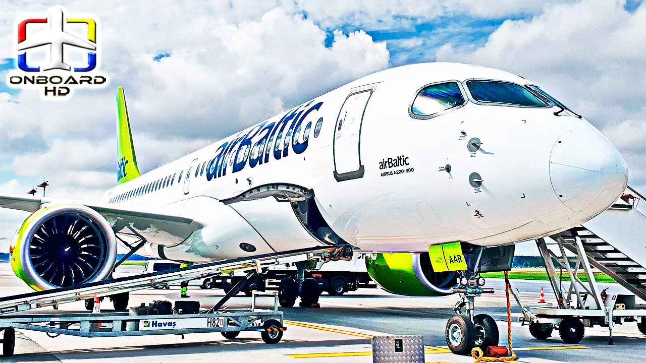 TRIP REPORT | Discover the Little A350! ツ | Air Baltic A220 | Warsaw to Riga