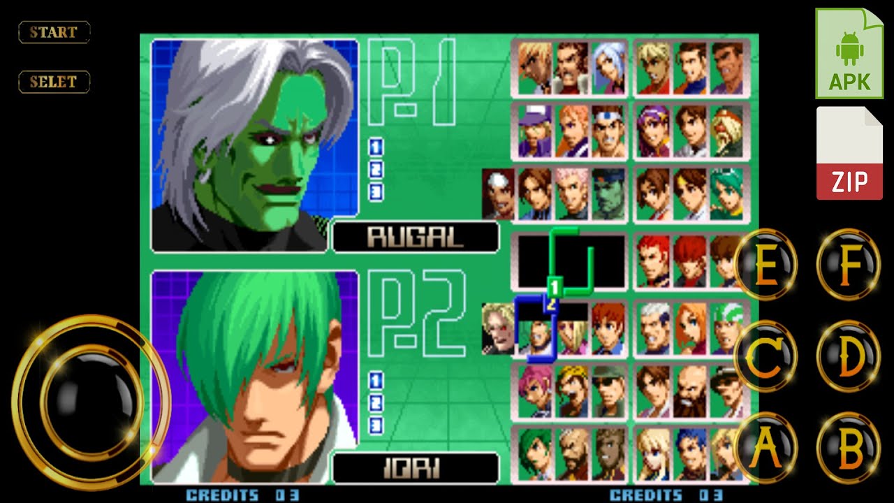 Kof 2002 Super Magic Plus Original Apk Android(FBA/Kawaks Y PC)