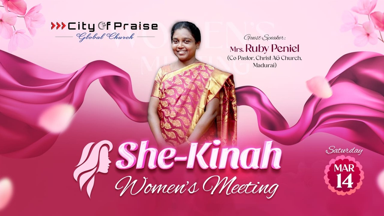 🔴🅻🅸🆅🅴 - She-Kinah Women's Meeting | 14 MARCH 2026