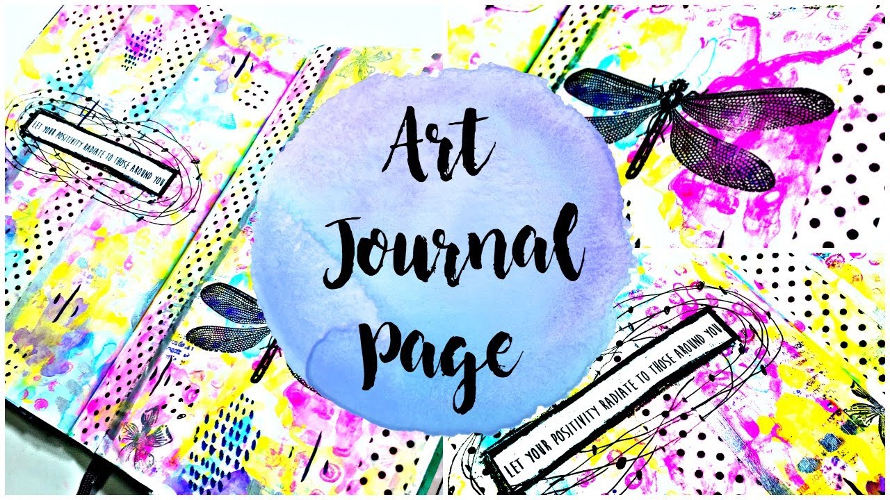 Art Journal Page process : Session 2