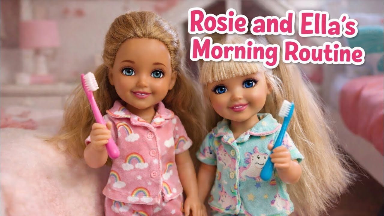 Rosie and Ellas Morning Routine