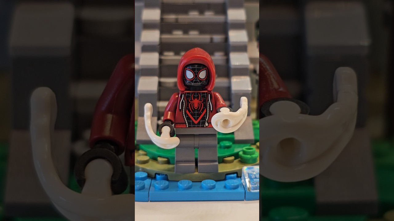 LEGO Marvel 76276 Venom Mech Armour vs. Miles Morales:Miles Morales