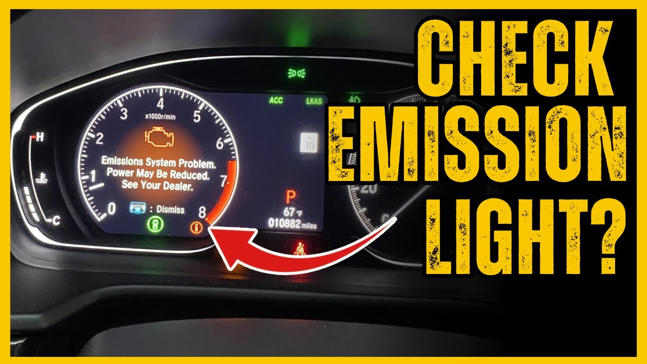 Check Emission System: Meaning, Leading Causes & Fix