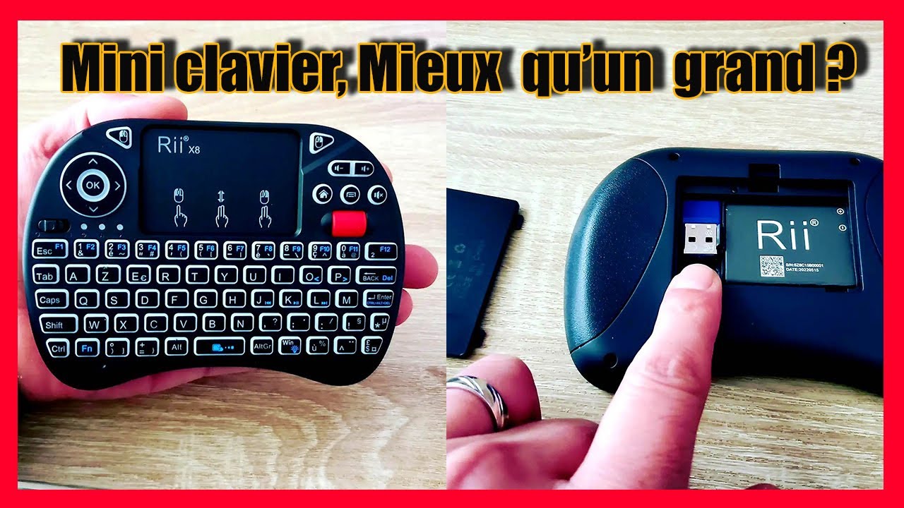 Mini clavier sans fil / mieux qu'un grand ?