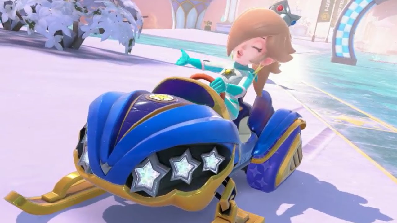 Mario Kart World - Free Roam - Starview Peak (All P Switches)