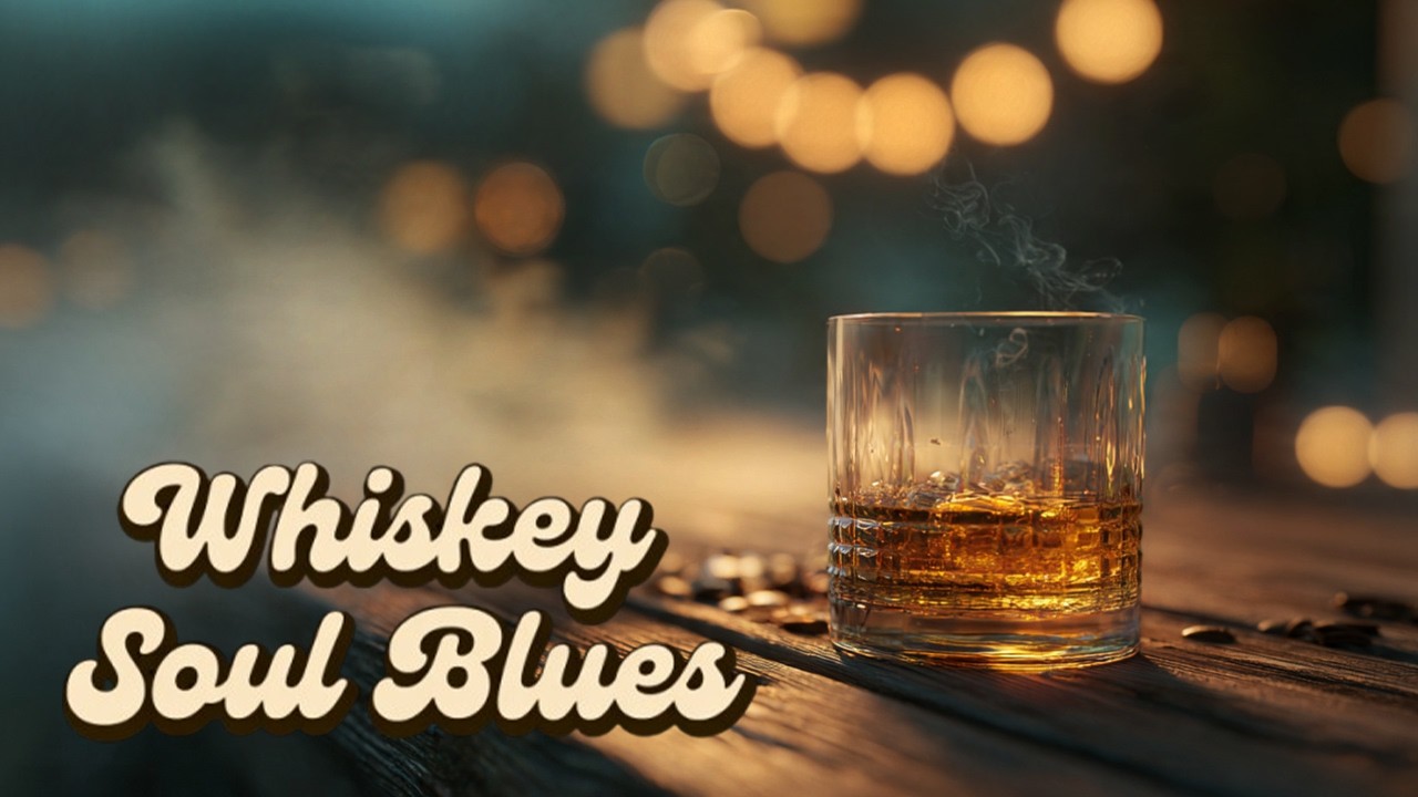 Lonely Night Whiskey Blues Journey | Slow Blues Music for Winter Evenings & Emotional Release