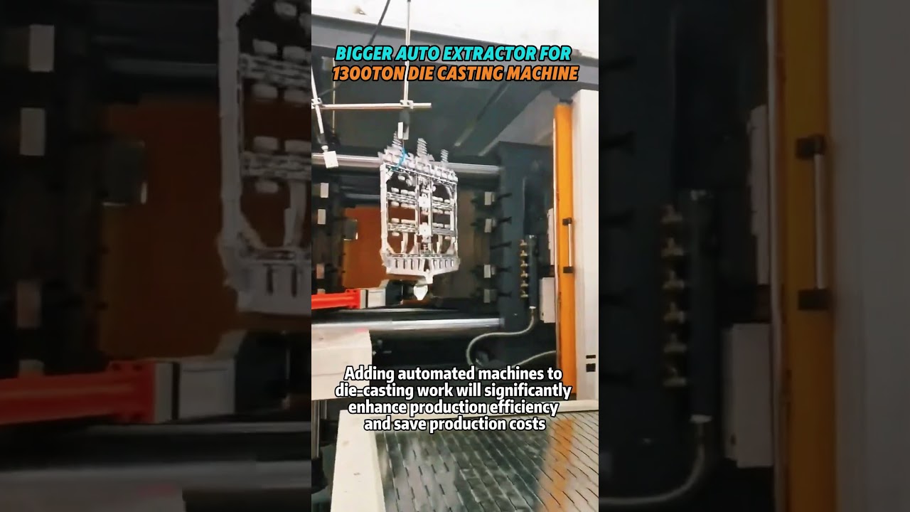 1300tons die casting auto extractor 