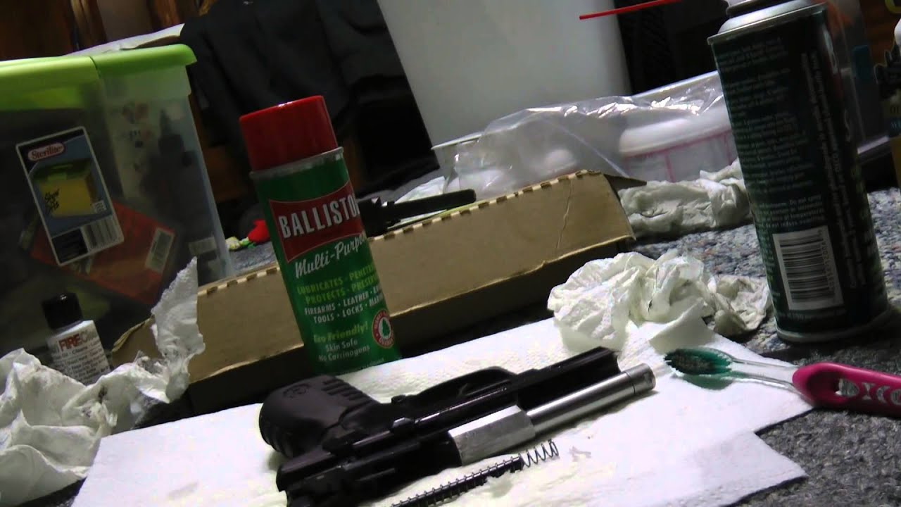 Cleaning Ruger SR22