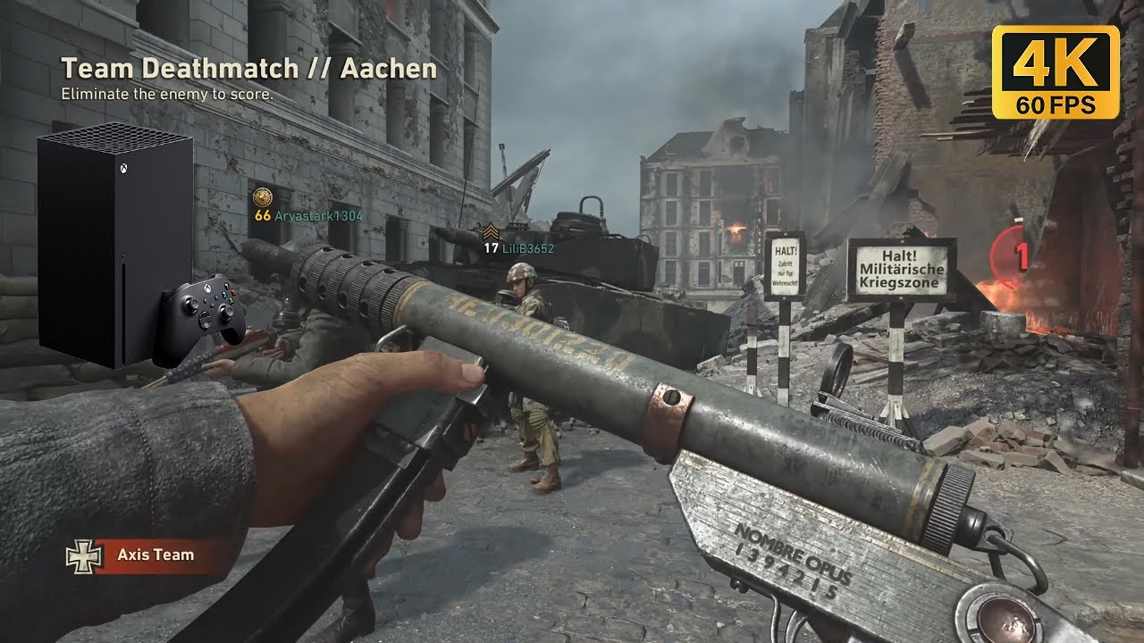 Call of Duty WW2 [Xbox Series X] Multiplayer Gameplay in 2025 (No Commentary)