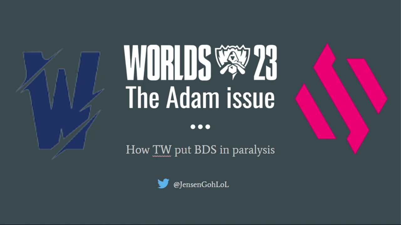 Worlds Daily 2023 - BDS' fatal flaw isn't just Adam