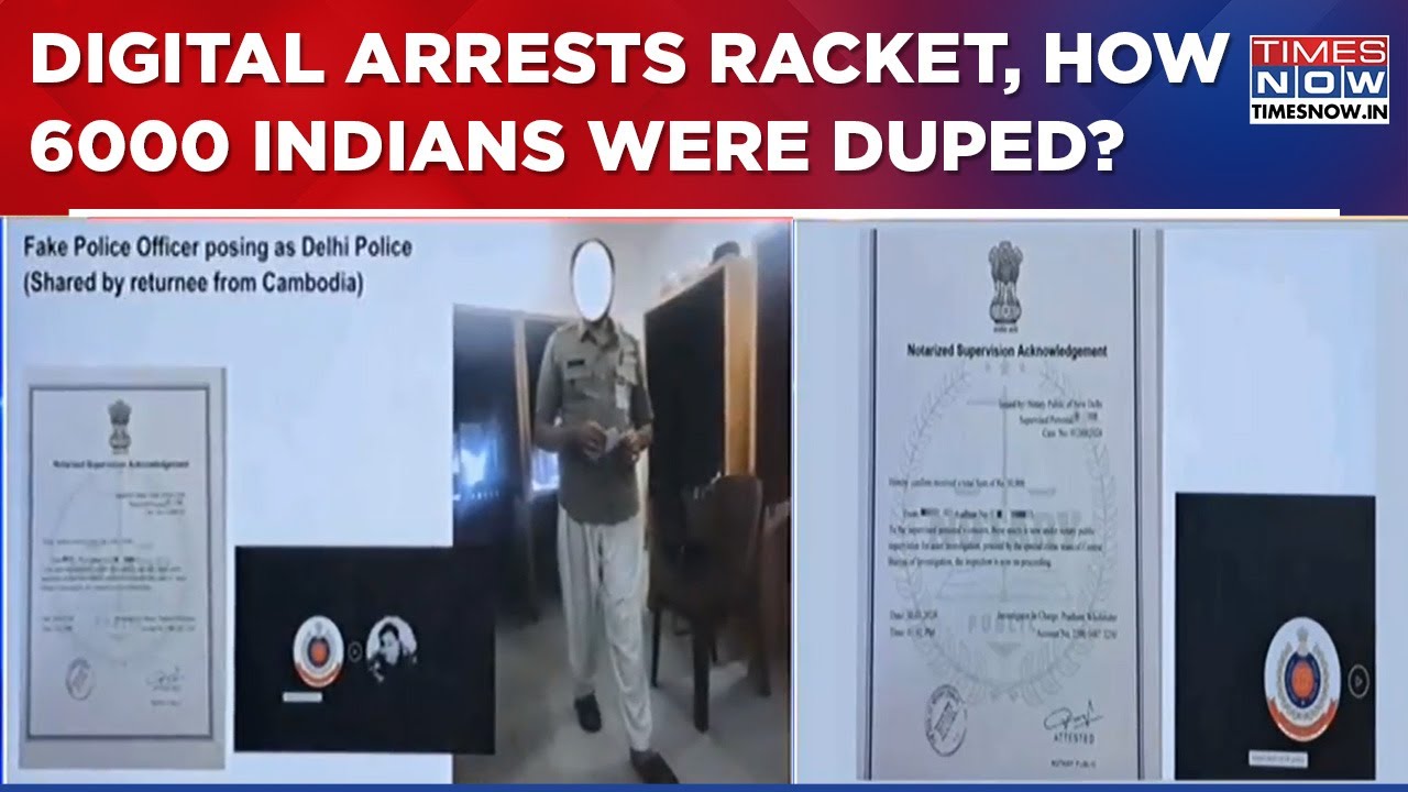 Digital Arrests Racket Busted, Pictures Accessed Showing How Digital Fraudster Duped 6000 Indians