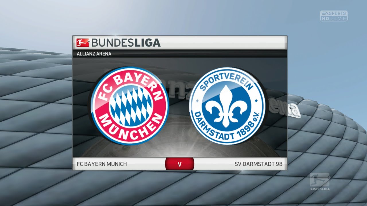 FIFA 16 - FC Bayern München vs. SV Darmstadt 98 @ Allianz Arena