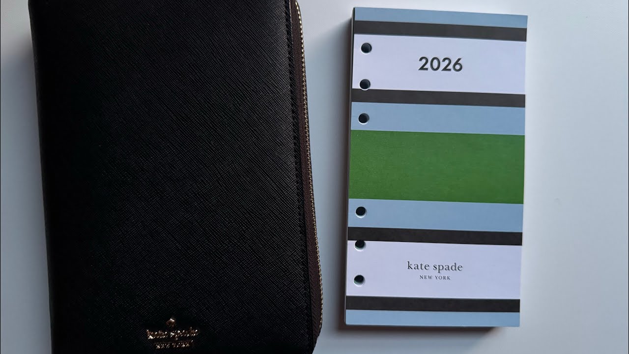 Наполнение Kate Spade на 2026г Обзор. Выбираем планер  
