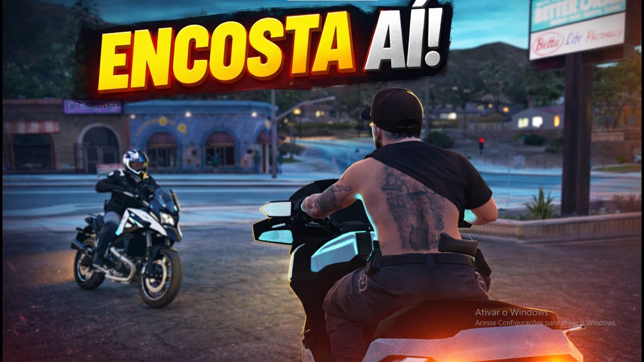 ENCOSTA AÍ! 😡🚨 Abordagem de Moto no ABCD RP